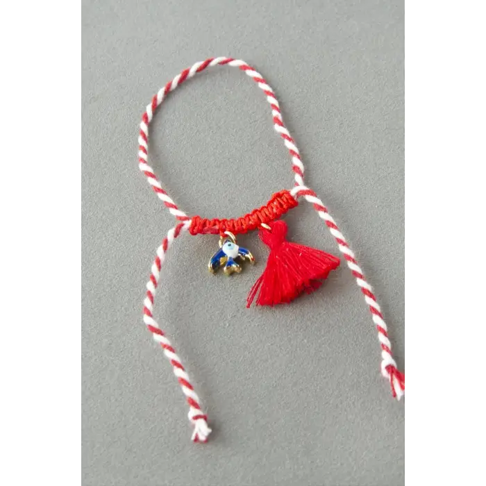 Kırlangıç Püskül Marteniçka İp Bileklik