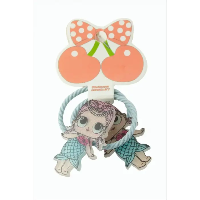 Kız Çocuk Lastikli Toka 2 Adet