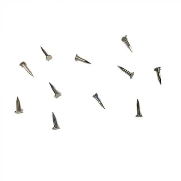 Klips, Menteşe, Ayağı Çivisi 7mm Çelik - Nikel 10gr (336336)