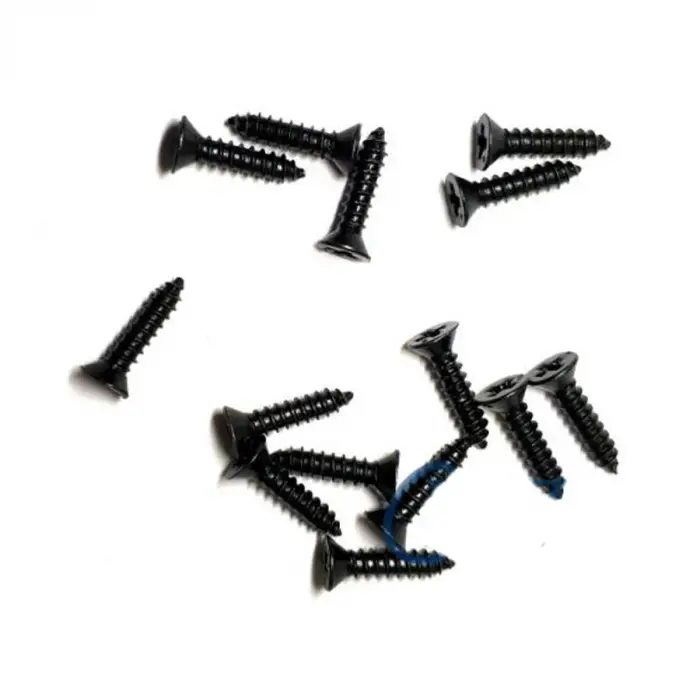 Klips, Menteşe, Ayak, Ağaç, Sunta Vidası 2,2x7,5mm - Siyah 1000 Adet (336336)