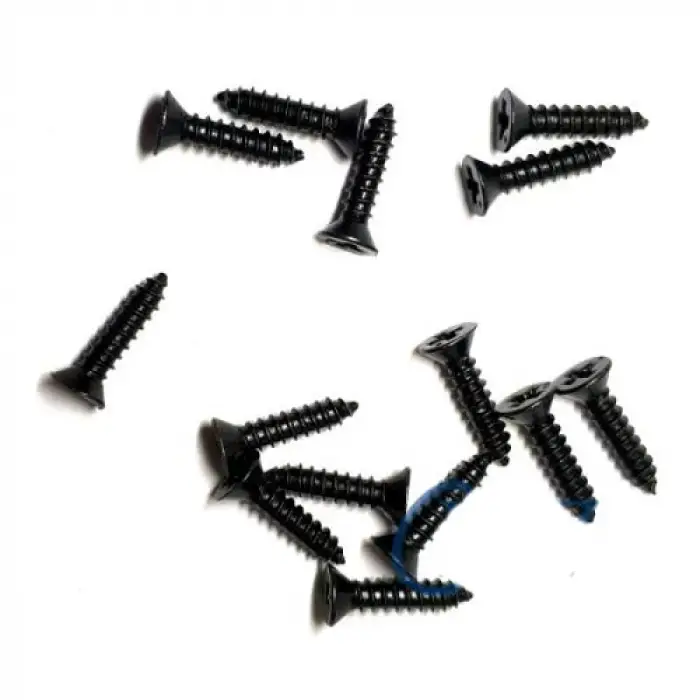 Klips, Menteşe, Ayak, Ağaç, Sunta Vidası 2,2x9,5mm - Siyah 1000 Adet (336336)