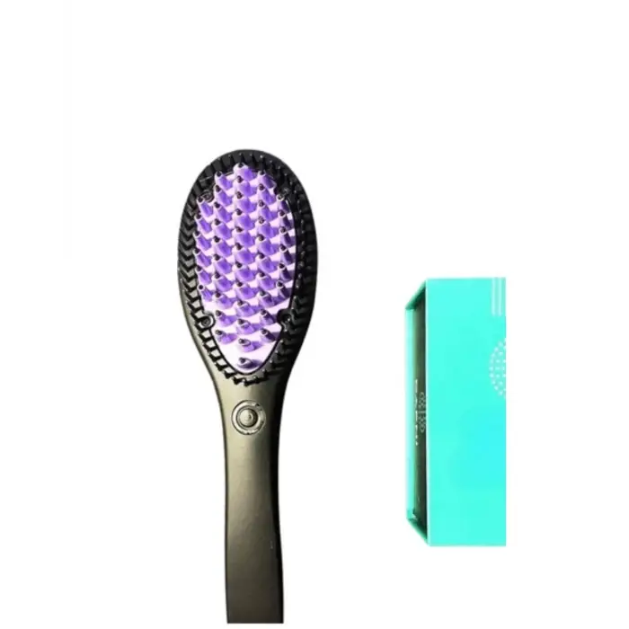 Kompakt Boyutlu Saç Düzleştirme Fırçası – PTC Seramik Teknoloji