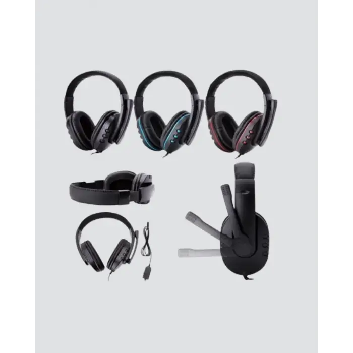 Konforlu Kulak Yastıklı Stereo Gaming Kulaklık – Net İletişim Performansı