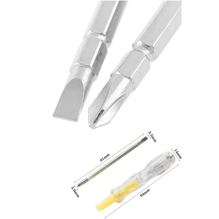 Kontrol Kalemi Çift Taraflı Uçlu Elektrik Akım Test Cihazı