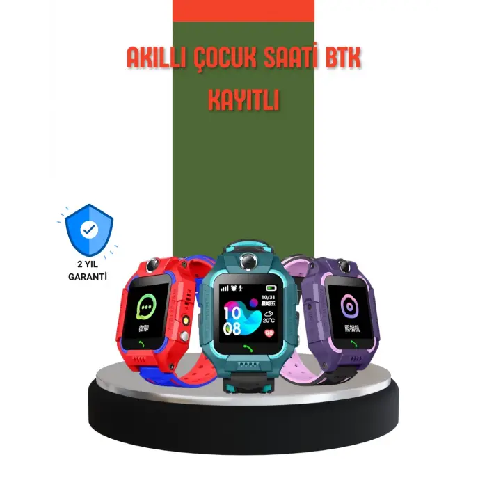 Konum Takip ve SOS Özellikli Akıllı Çocuk Saati
