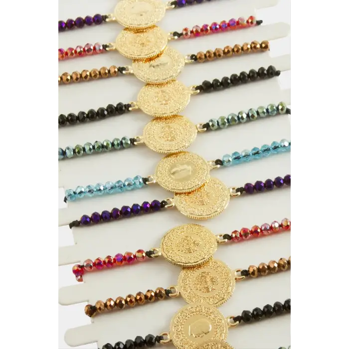 Kristal Çeyrek Bileklik