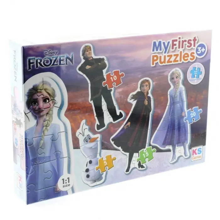 KS Baby Puzzle Frozen My First Puzzle 4 in 1 Çerçevesiz