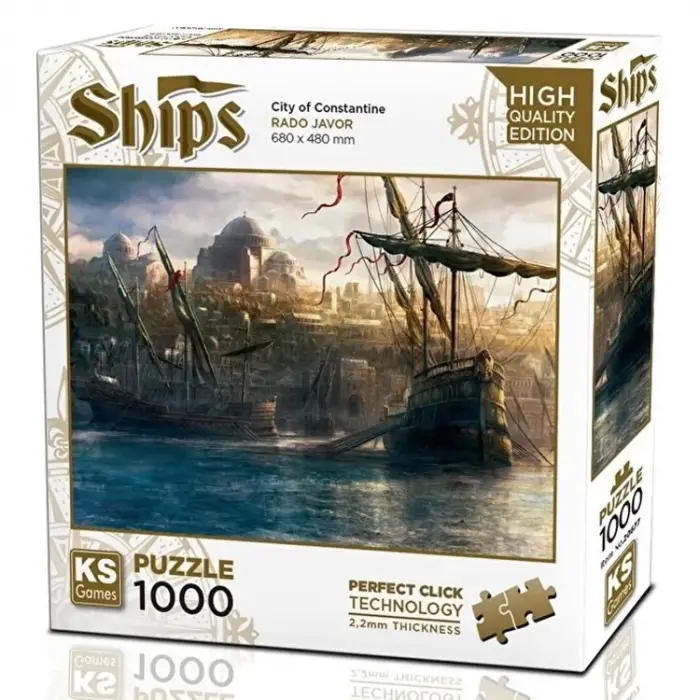 KS Games Once Open a Time in Istanbul Puzzle 1000 Parça 20677