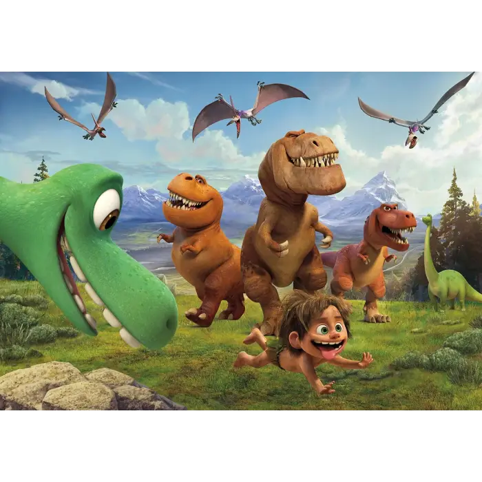 KS Puzzle 100 Parça Good Dinosaur