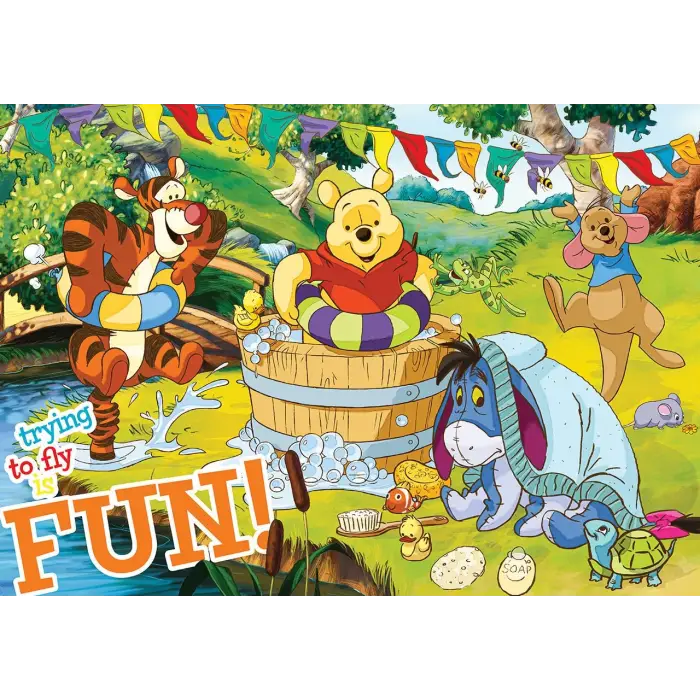 KS Puzzle 100 Parça Winnie The Pooh