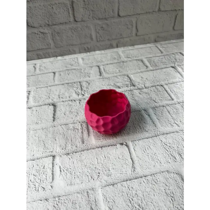 Küçük Boy Mor Saksı 5 Cm Şık Ve Minimal Dekoratif Tasarım