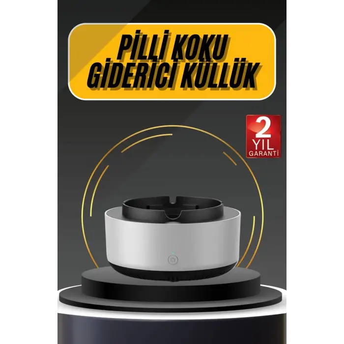 Kül Tablası Hava Temizleyici Araç Akıllı Küllük Duman Temizleyici