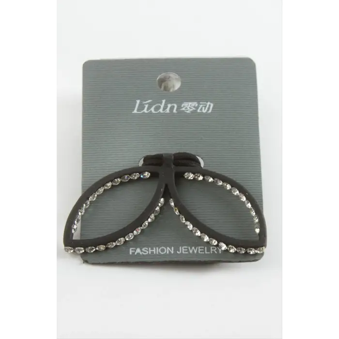 Kulaklı Taşlı Lastikli Toka