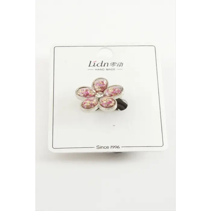 Kulaklı Taşlı Lastikli Toka