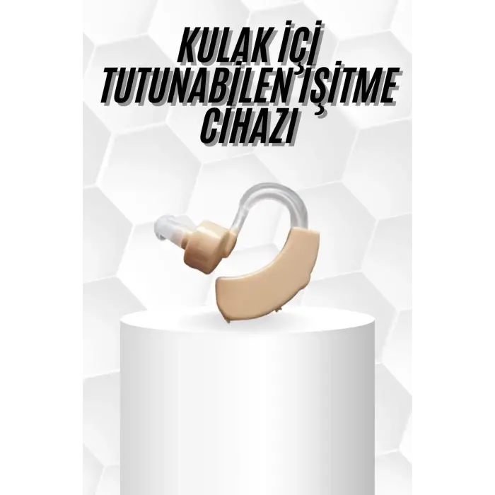 Kulaklık İşitme Cihazı Sağ Ve Sol Kulak Uyumlu Yetişkin Kolay Kullanım Tekli
