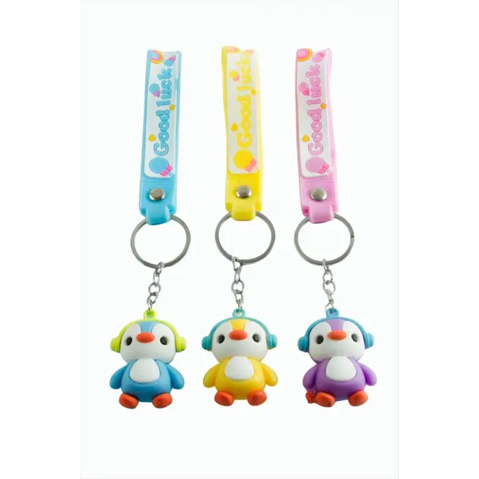 Kulaklıklı Silikon Anahtarlık