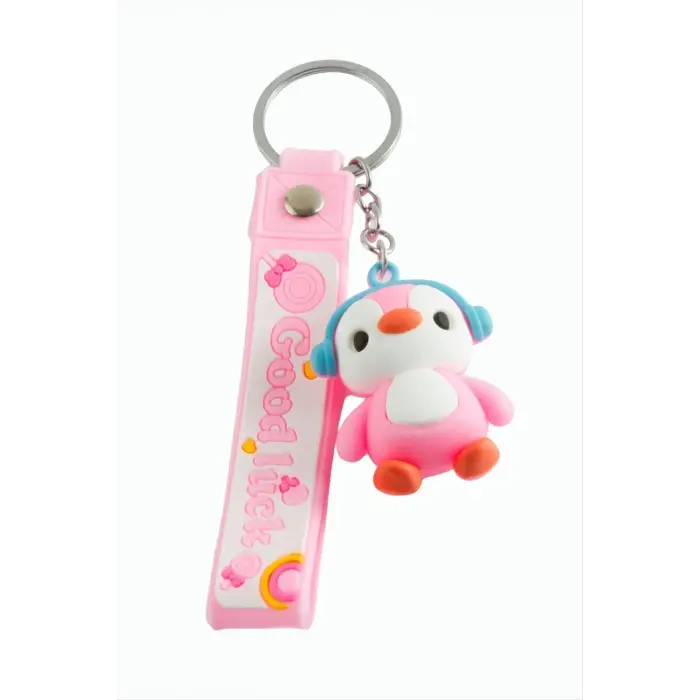 Kulaklıklı Silikon Anahtarlık