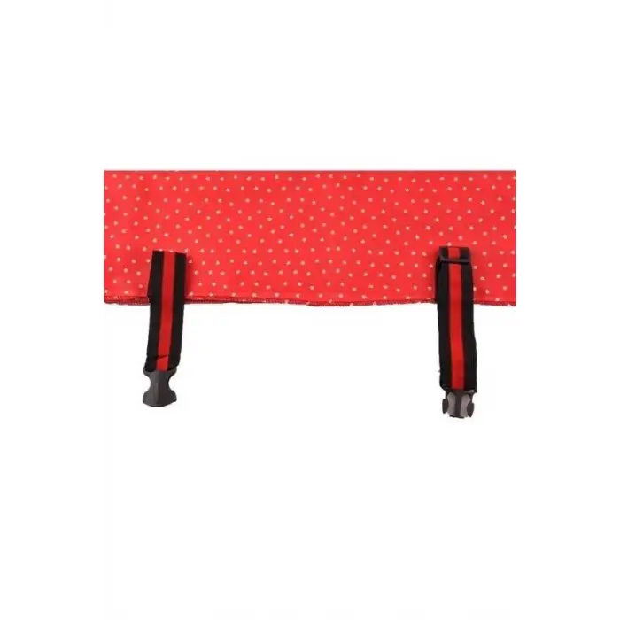 Kullanışlı Kemerli Yıldız Desenli Bebek Emzirme Önlüğü Örtüsü