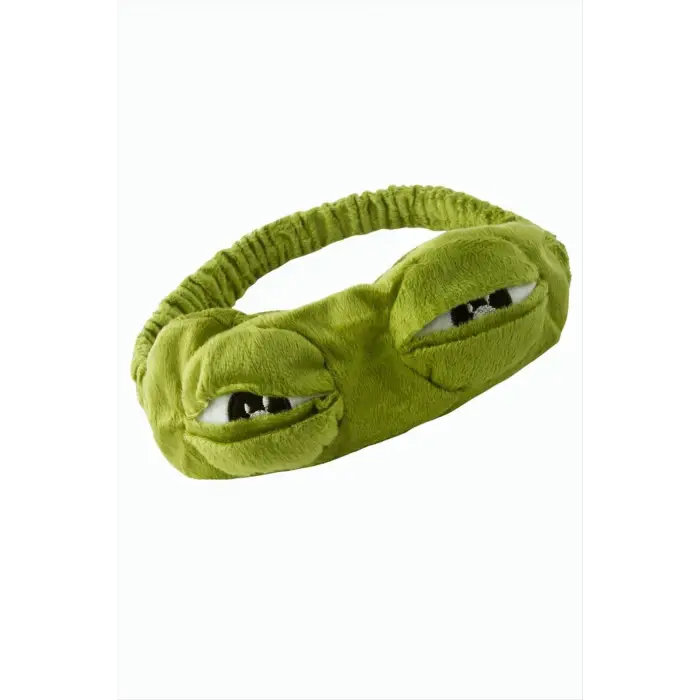 Kurbağa Lastikli Saç Bandı