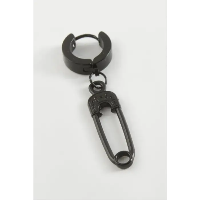 Kuru Kafa Çelik Erkek Küpe 1 Adet