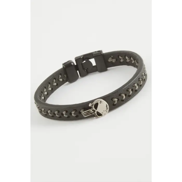 Kuru Kafa Kaliteli Suni Deri Bileklik