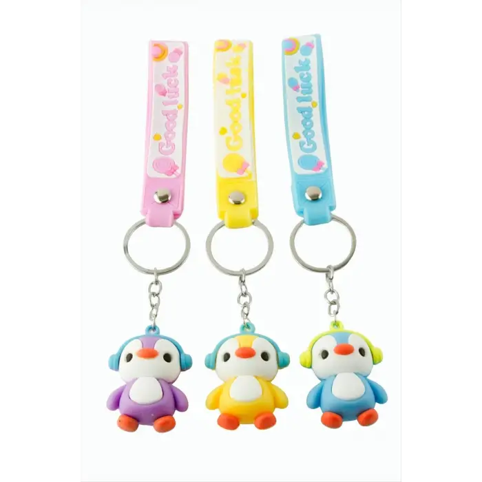 Kuş Silikon Anahtarlık