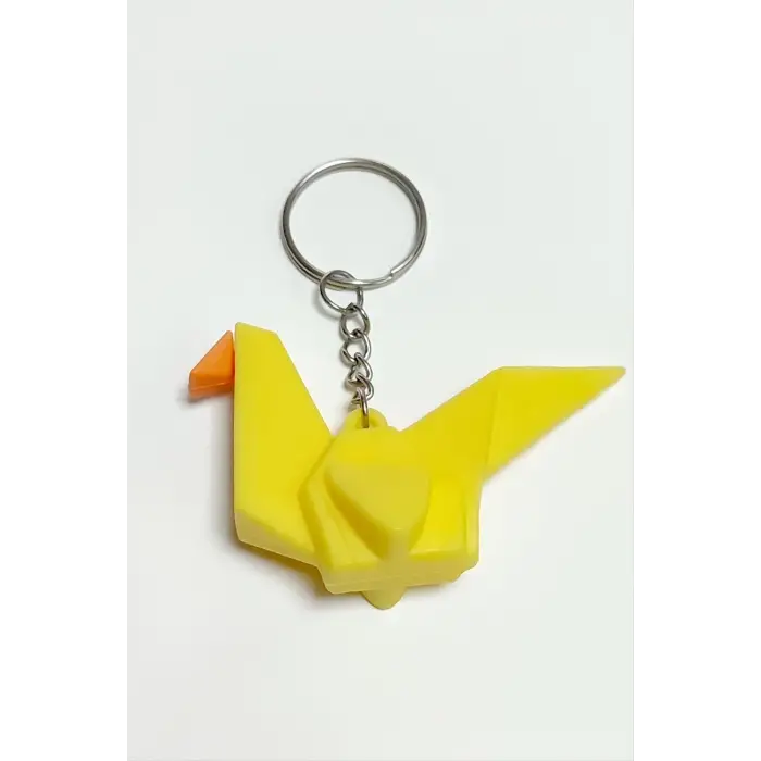 Kuş Silikon Anahtarlık