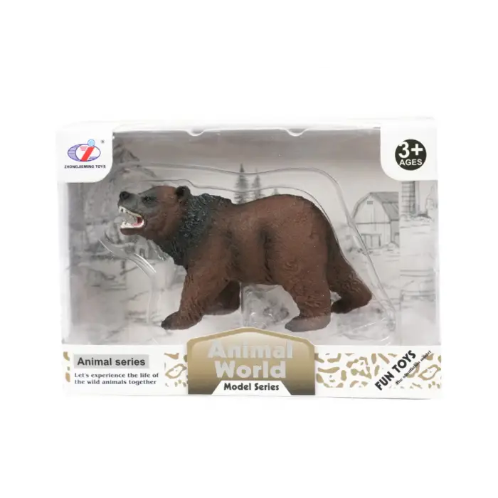 Kutulu Model Figür Hayvan Ayı