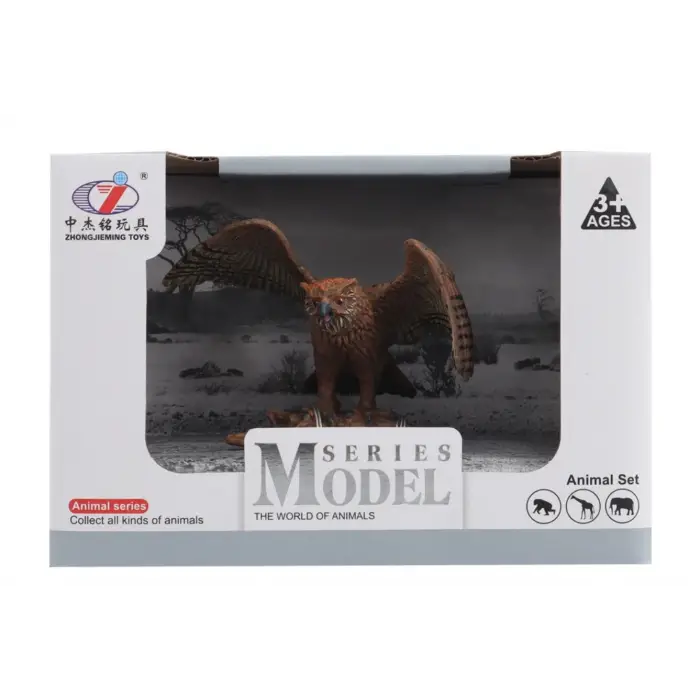 Kutulu Model Figür Hayvan Baykuş