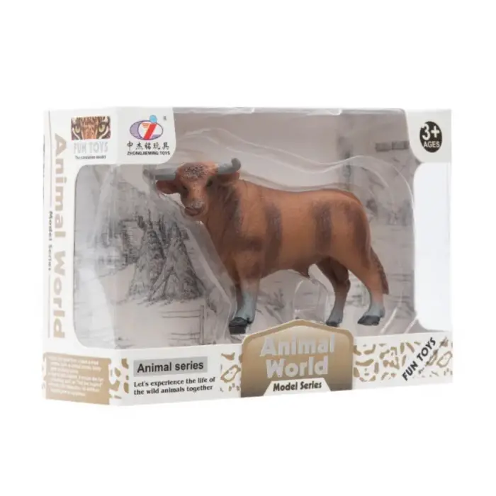 Kutulu Model Figür Hayvan Öküz