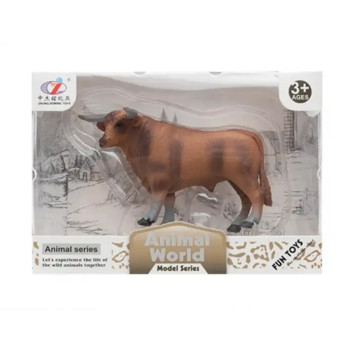 Kutulu Model Figür Hayvan Öküz