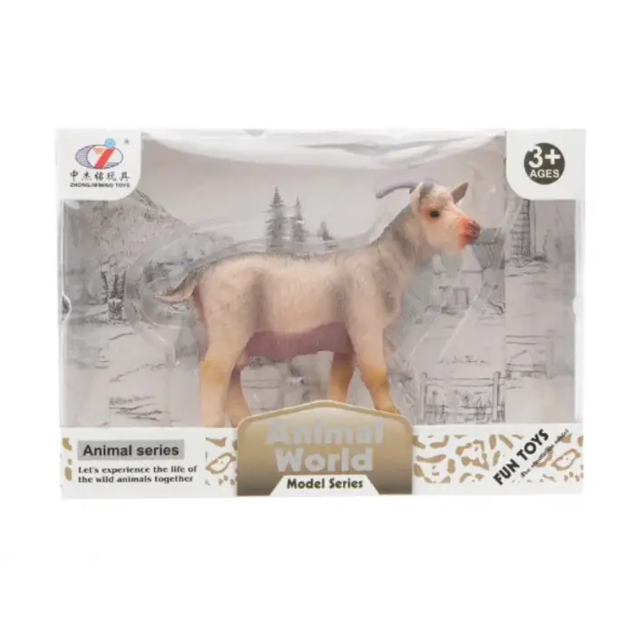 Kutulu Model Figür Hayvan Sakallı Keçi 7 cm