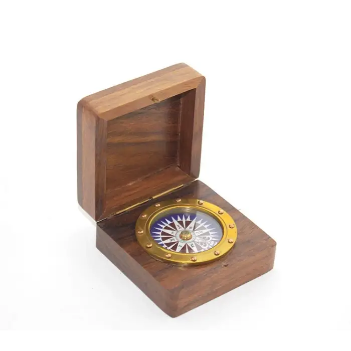 Kutulu Pirinç Pusula Model 2