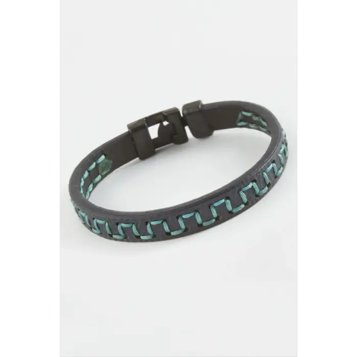 Labirent Kaliteli Suni Deri Bileklik