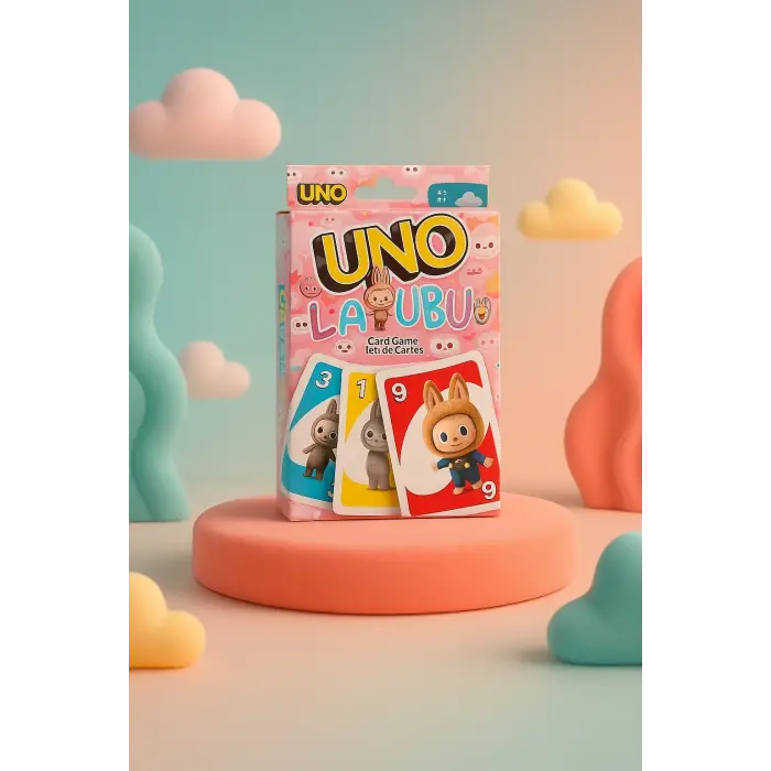 Labubu Uno Paketi Kart Deste Arkadaş Aile Oyunu