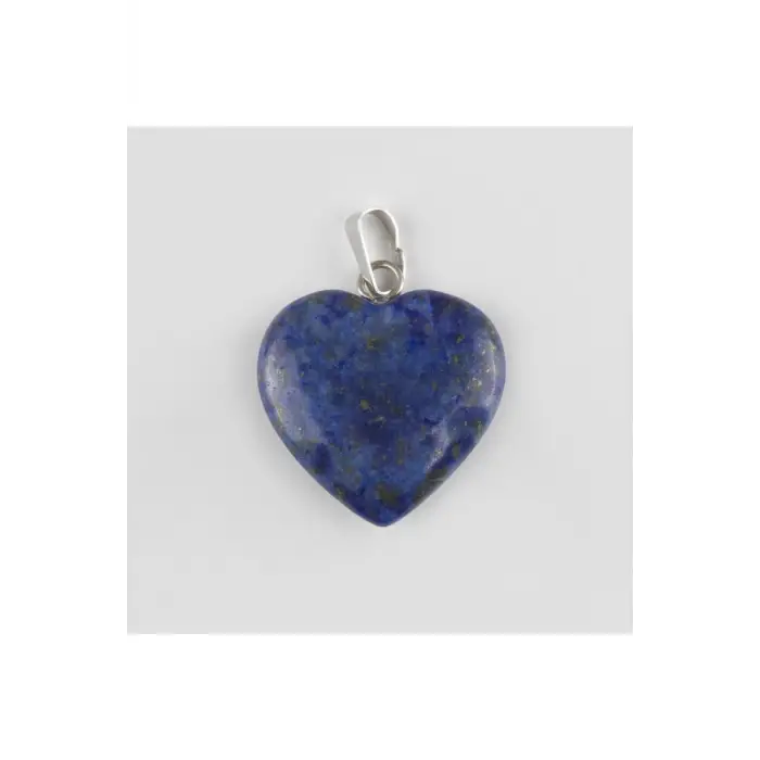 Lapis Kalpli Doğaltaş Kolye Ucu