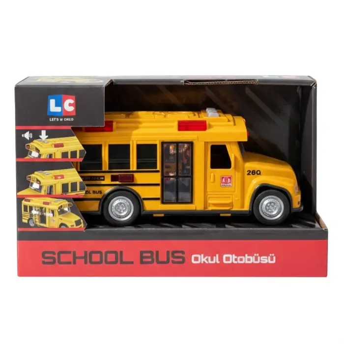 Lc Sesli Ve Işıklı Okul Otobüsü