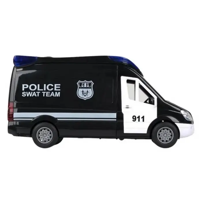 Lc Sesli Ve Işıklı Polis Minibüsü