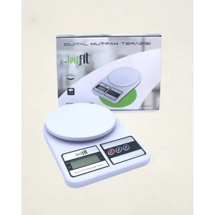 LCD Ekranlı Yüksek Hassasiyetli Dijital Mutfak Terazisi