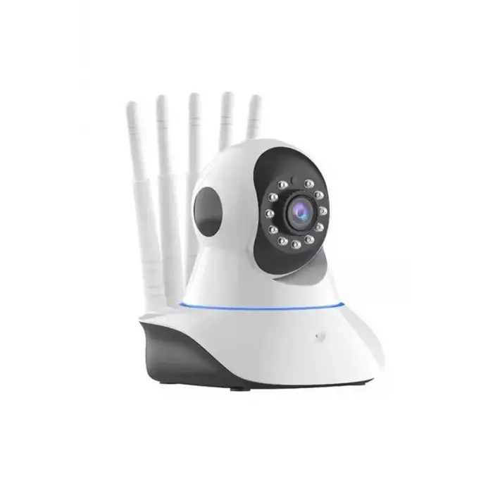LED Aydınlatmalı 5 Antenli Motorlu 1080P Wifi Kamera Sensörlü