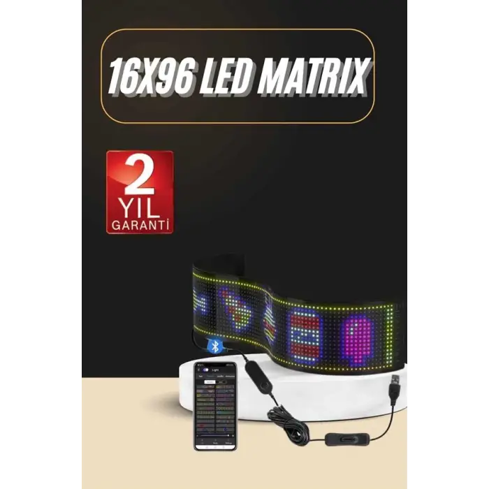 Led Ekran Matrix Panel En Büyük Boy Araba Yazısı