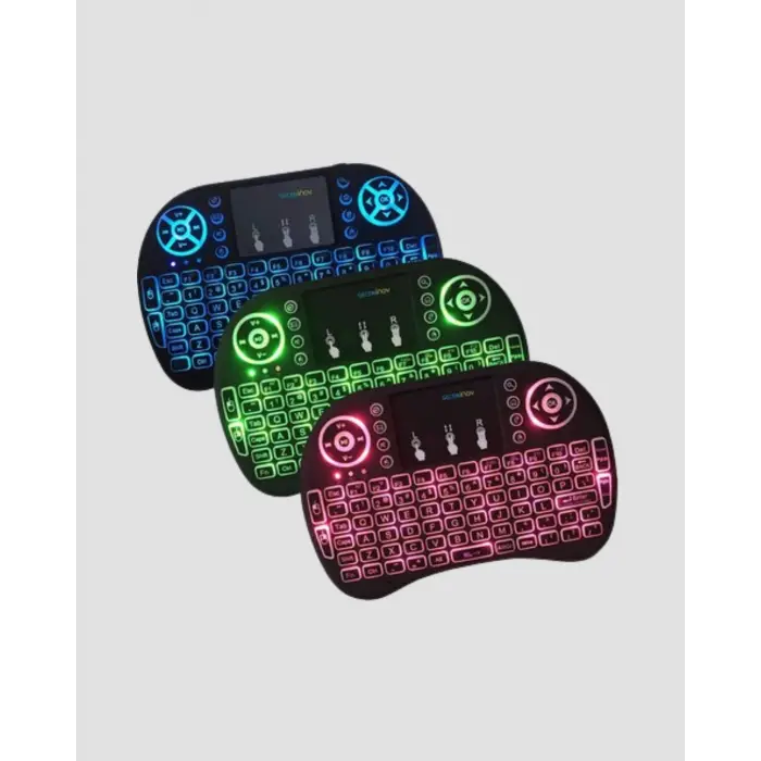 LED Işıklı Q Klavye – Touchpad, Numerik Tuş Takımı ve Multimedya Kısayolları