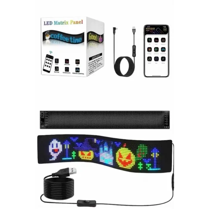 Led Panel  Led Uzaktan Kumandalı Telefon Kontrollü LED Ekran