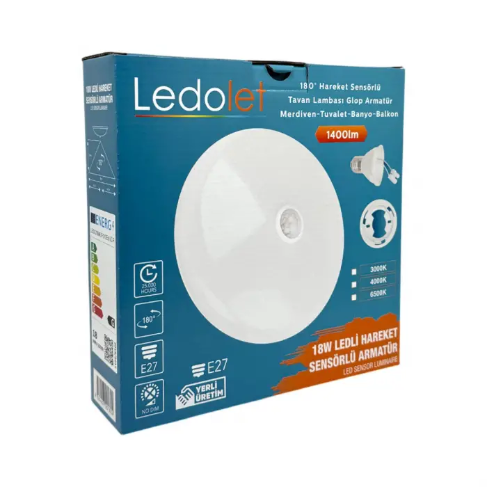 18W SENSÖRLÜ UFO LAMBA