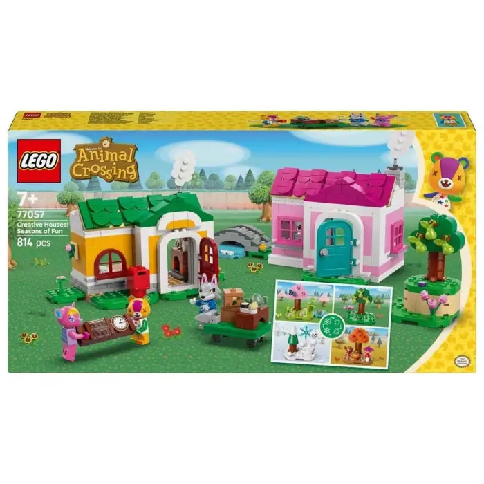 LEGO Animal Crossing Yaratıcı Evler: Eğlenceli Mevsimler 77057