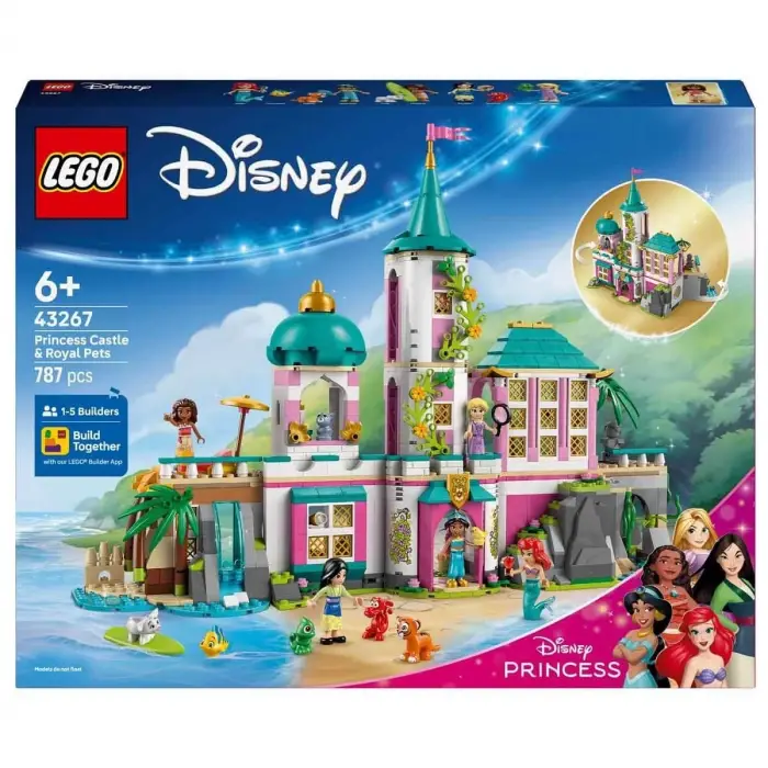 LEGO Disney Prenses Şatosu ve Kraliyet Hayvanları 43267
