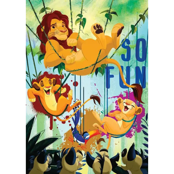 LK 709 LION KING PUZZLE 50 -KS