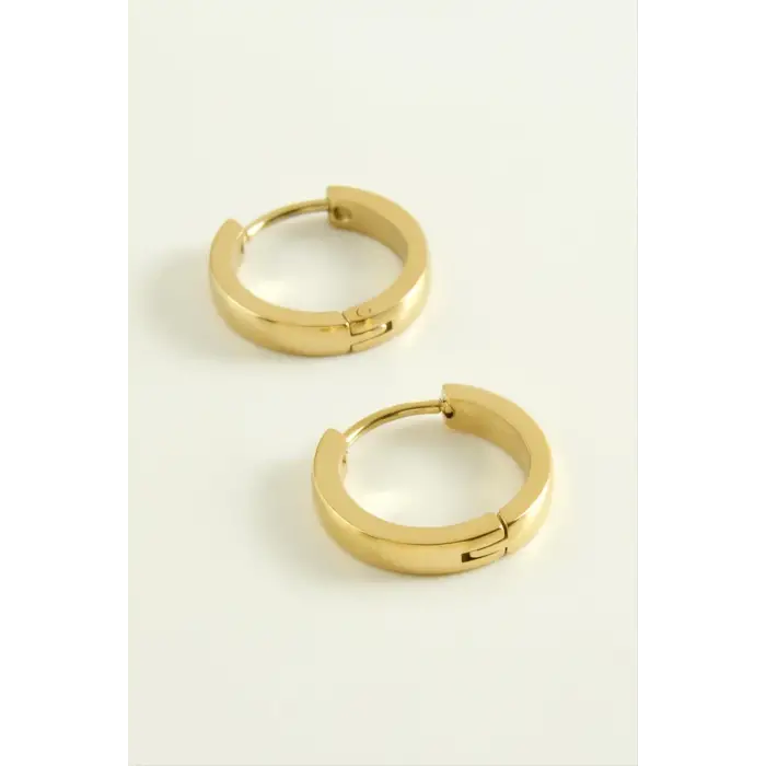 Lüks Çelik Küpe 1,5 cm