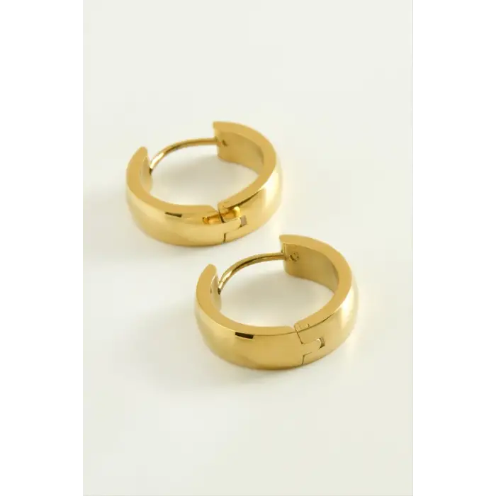 Lüks Çelik Küpe 1,8 cm