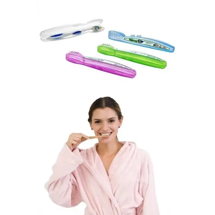 Lux Çanta İçi Hijyenik Seyahat Tipi Diş Fırçası Koyma Kutusu   - 1 Adet Fiyatıdır